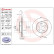 Bromsskiva COATED DISC LINE 09.5457.31 Brembo, miniatyr 3