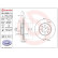 Bromsskiva COATED DISC LINE 09.5509.11 Brembo, miniatyr 3