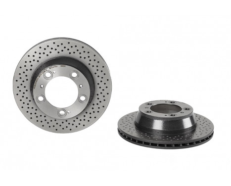 Bromsskiva COATED DISC LINE 09.6665.11 Brembo