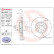 Bromsskiva COATED DISC LINE 09.6767.11 Brembo, miniatyr 3