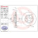 Bromsskiva COATED DISC LINE 09.6863.11 Brembo, miniatyr 3