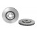 Bromsskiva COATED DISC LINE 09.7680.21 Brembo
