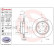 Bromsskiva COATED DISC LINE 09.7727.11 Brembo, miniatyr 3