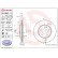 Bromsskiva COATED DISC LINE 09.8681.11 Brembo, miniatyr 3