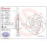 Bromsskiva COATED DISC LINE 09.8780.21 Brembo, miniatyr 3