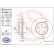 Bromsskiva COATED DISC LINE 09.8864.11 Brembo, miniatyr 3