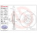 Bromsskiva COATED DISC LINE 09.8933.11 Brembo, miniatyr 4