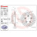 Bromsskiva COATED DISC LINE 09.8998.11 Brembo, miniatyr 2