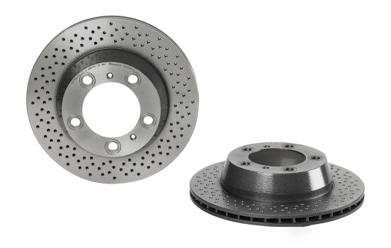 Bromsskiva COATED DISC LINE 09.8998.11 Brembo