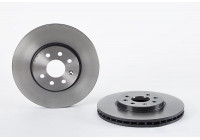 Bromsskiva COATED DISC LINE 09.9159.11 Brembo