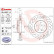 Bromsskiva COATED DISC LINE 09.9257.41 Brembo, miniatyr 2