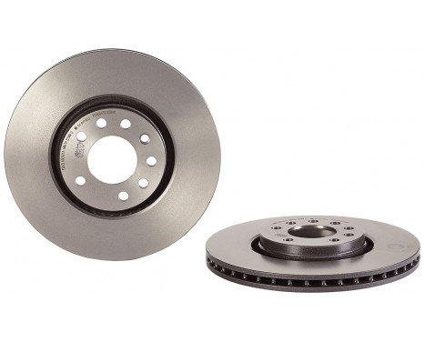 Bromsskiva COATED DISC LINE 09.9369.11 Brembo