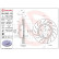 Bromsskiva COATED DISC LINE 09.9481.21 Brembo, miniatyr 3
