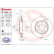 Bromsskiva COATED DISC LINE 09.9582.11 Brembo, miniatyr 2