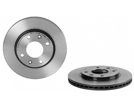 Bromsskiva COATED DISC LINE 09.9610.11 Brembo