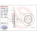 Bromsskiva COATED DISC LINE 09.9617.11 Brembo, miniatyr 3