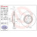 Bromsskiva COATED DISC LINE 09.9821.11 Brembo, miniatyr 3