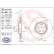 Bromsskiva COATED DISC LINE 09.9821.21 Brembo, miniatyr 3