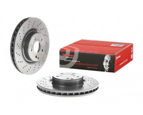 Bromsskiva COATED DISC LINE 09.9825.11 Brembo, bild 3