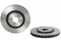 Bromsskiva COATED DISC LINE 09.A196.11 Brembo