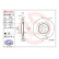 Bromsskiva COATED DISC LINE 09.A196.11 Brembo, miniatyr 3