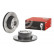 Bromsskiva COATED DISC LINE 09.A229.11 Brembo, miniatyr 2