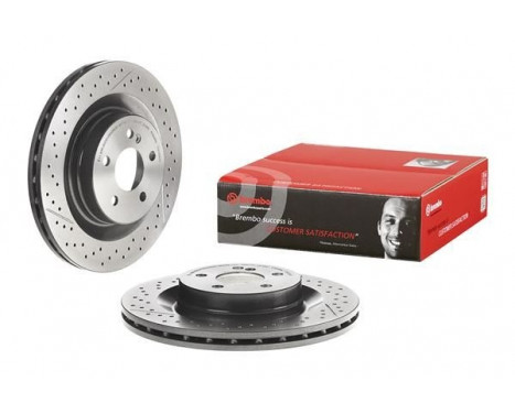 Bromsskiva COATED DISC LINE 09.A326.11 Brembo, bild 2