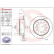 Bromsskiva COATED DISC LINE 09.A334.11 Brembo, miniatyr 3