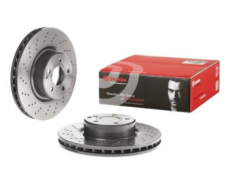 Bromsskiva COATED DISC LINE 09.A353.11 Brembo, bild 3