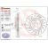 Bromsskiva COATED DISC LINE 09.A448.21 Brembo, miniatyr 2