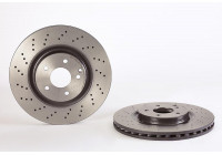 Bromsskiva COATED DISC LINE 09.A448.21 Brembo