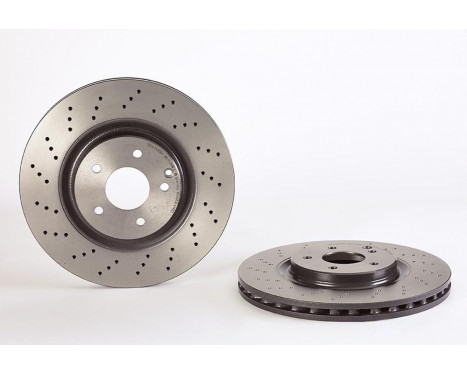 Bromsskiva COATED DISC LINE 09.A448.21 Brembo