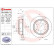 Bromsskiva COATED DISC LINE 09.A450.11 Brembo, miniatyr 2