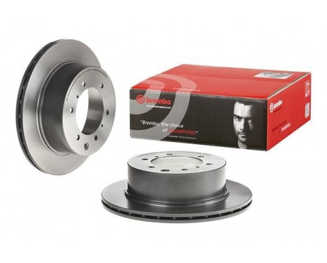 Bromsskiva COATED DISC LINE 09.A453.21 Brembo, bild 2