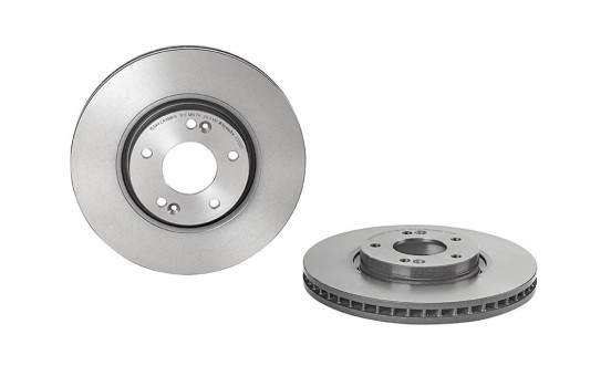 Bromsskiva COATED DISC LINE 09.A532.21 Brembo