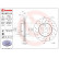 Bromsskiva COATED DISC LINE 09.A613.51 Brembo, miniatyr 2