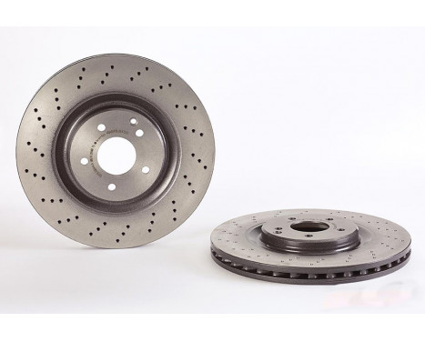 Bromsskiva COATED DISC LINE 09.A731.11 Brembo