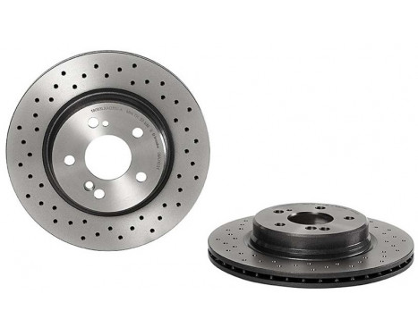 Bromsskiva COATED DISC LINE 09.A742.31 Brembo