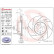 Bromsskiva COATED DISC LINE 09.A752.21 Brembo, miniatyr 3
