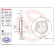 Bromsskiva COATED DISC LINE 09.A761.11 Brembo, miniatyr 5