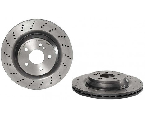 Bromsskiva COATED DISC LINE 09.A818.21 Brembo