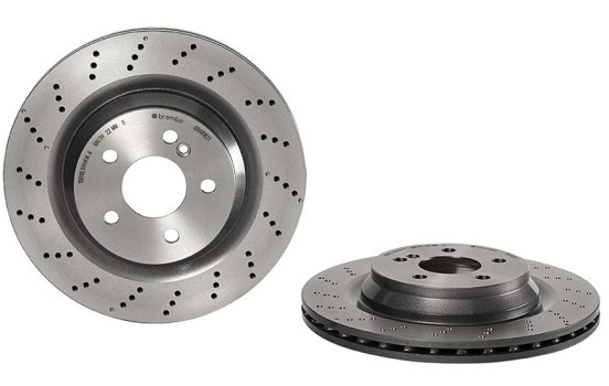 Bromsskiva COATED DISC LINE 09.A818.21 Brembo