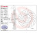 Bromsskiva COATED DISC LINE 09.A819.11 Brembo, miniatyr 3
