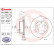 Bromsskiva COATED DISC LINE 09.A966.11 Brembo, miniatyr 2