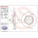 Bromsskiva COATED DISC LINE 09.B043.11 Brembo, miniatyr 3