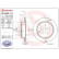Bromsskiva COATED DISC LINE 09.B265.11 Brembo, miniatyr 3