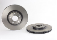 Bromsskiva COATED DISC LINE 09.B266.11 Brembo