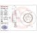Bromsskiva COATED DISC LINE 09.B287.41 Brembo, miniatyr 2