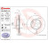 Bromsskiva COATED DISC LINE 09.B343.41 Brembo, miniatyr 2