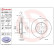 Bromsskiva COATED DISC LINE 09.B355.11 Brembo, miniatyr 3